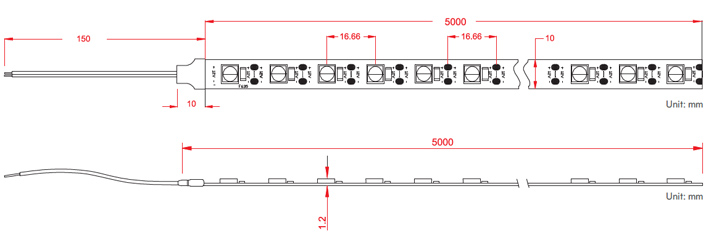 flexible led stripe